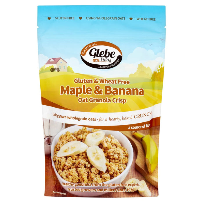 Glebe Farm Gluten Free Ahorn & Bananen Hafer Müsli 325G