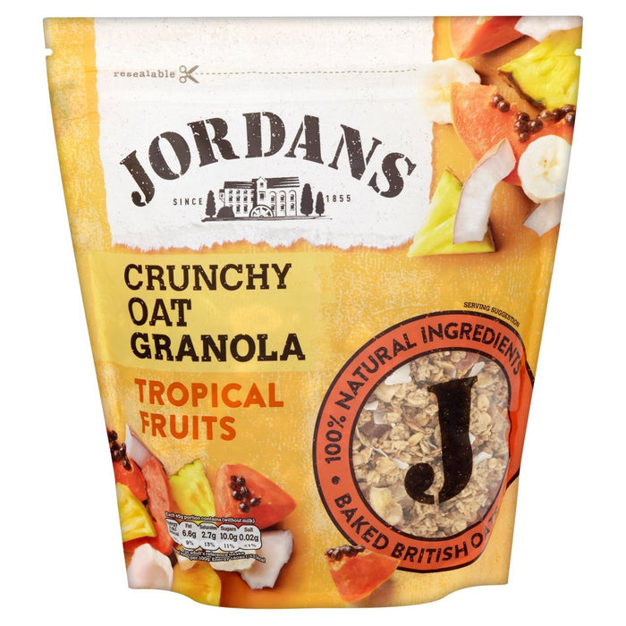 Jordans fruits tropicaux granola croquola 750g