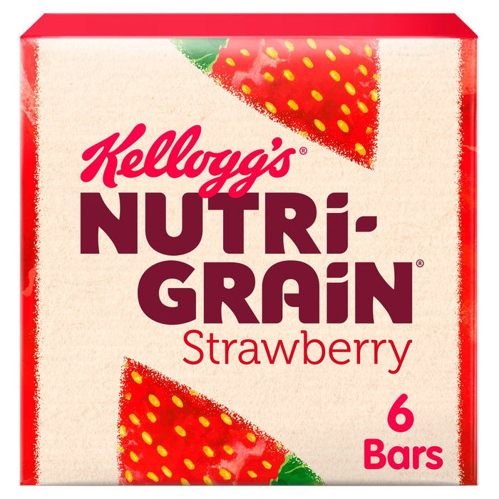Kellogg's Nutri-Grain Strawberry 6 x 37g
