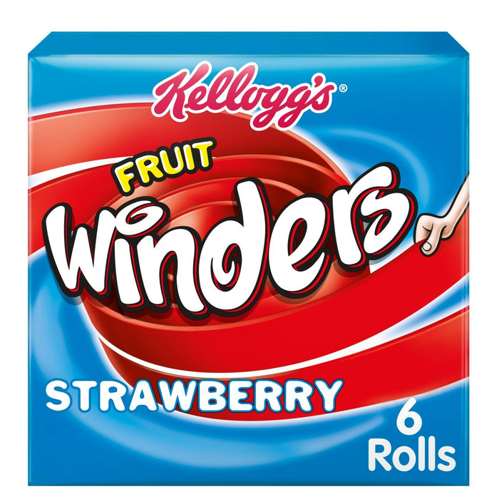 Kellogg's Strawberry Winders 6 x 17g