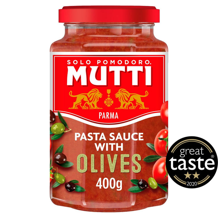Mutti Tomato & Olive Pasta Sauce 400g