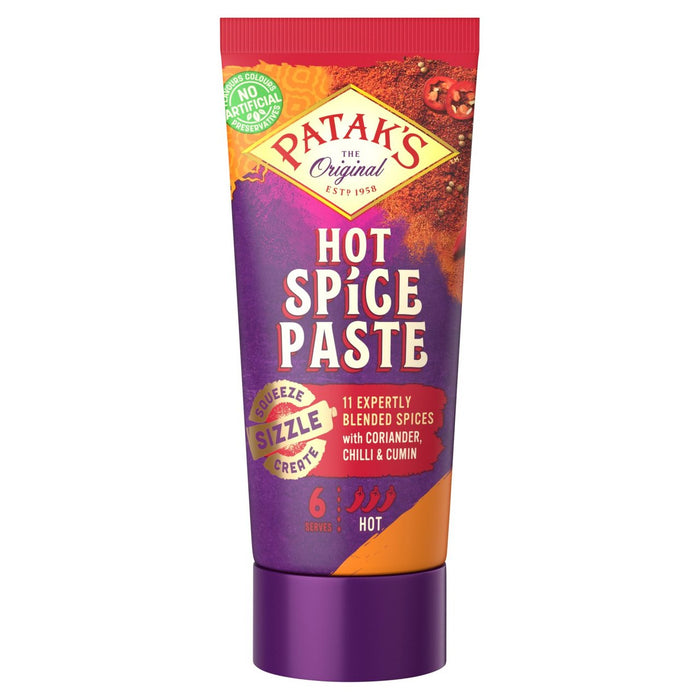Patak's Hot Curry Spice Paste 135g