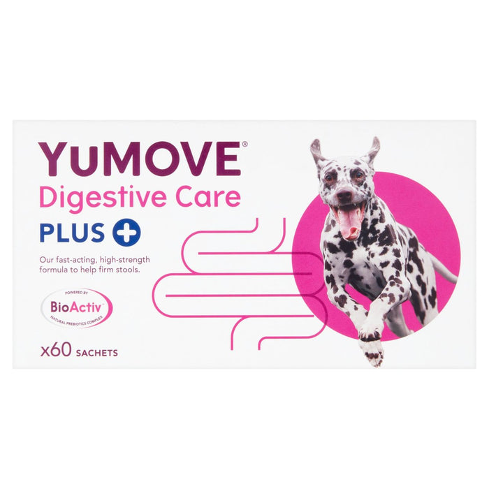 Suplemento de salud digestiva de yumove más perros 60 bolsitas