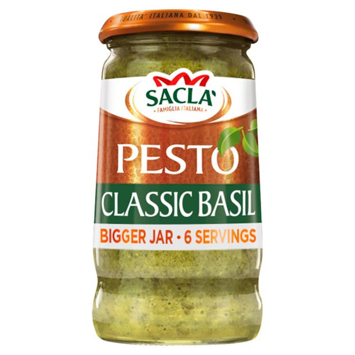 Sacla 'klassischer Basilikum Pesto 290g