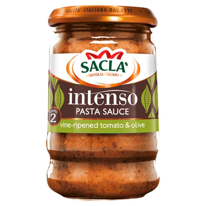 Sacla 'Intenso remue à la tomate et l'olive 190g
