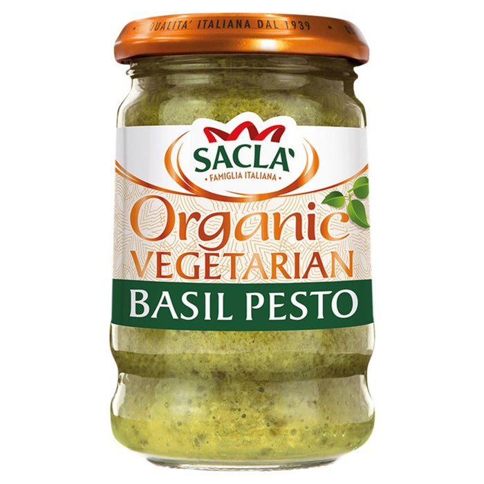 Sacla' Organic Basil Pesto 190g