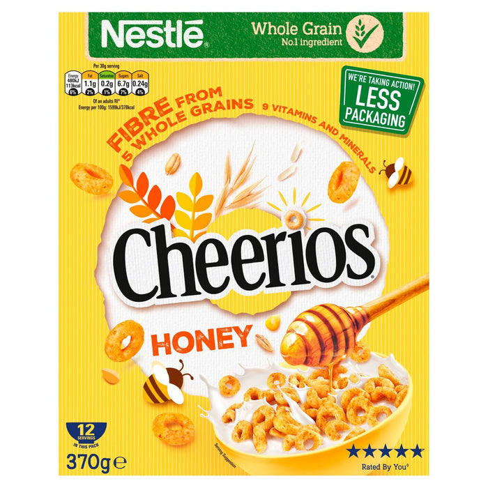 Nestlé Cheerios Honey Cereal 370G
