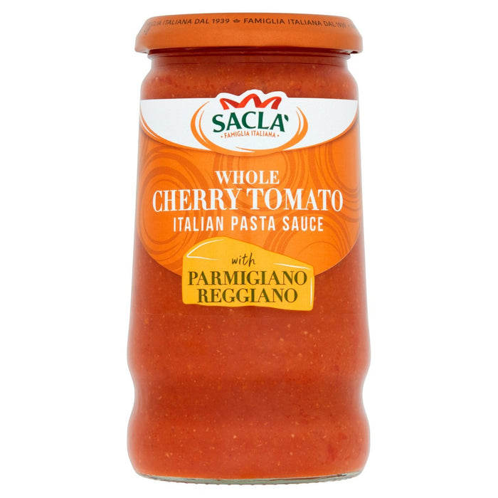 Sacla 'ganze Kirschtomate & Parmesan Pasta Sauce 350G