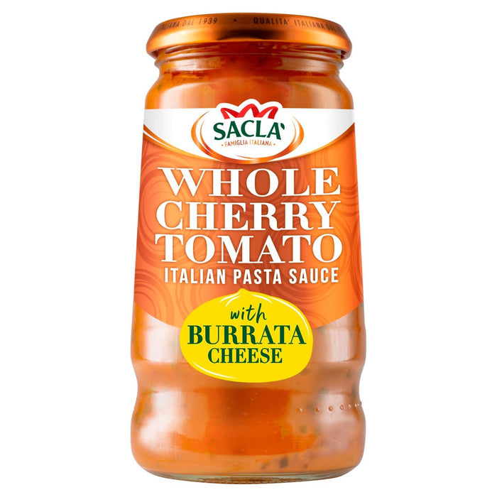 Sacla 'Tomate cerise entière avec burrata 350g
