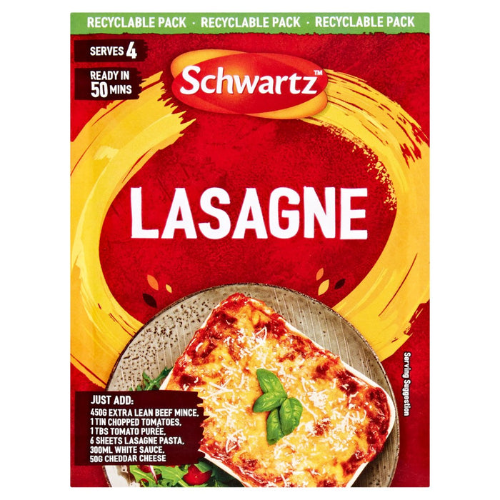 Schwartz Lasagne Recipe Mix 36g