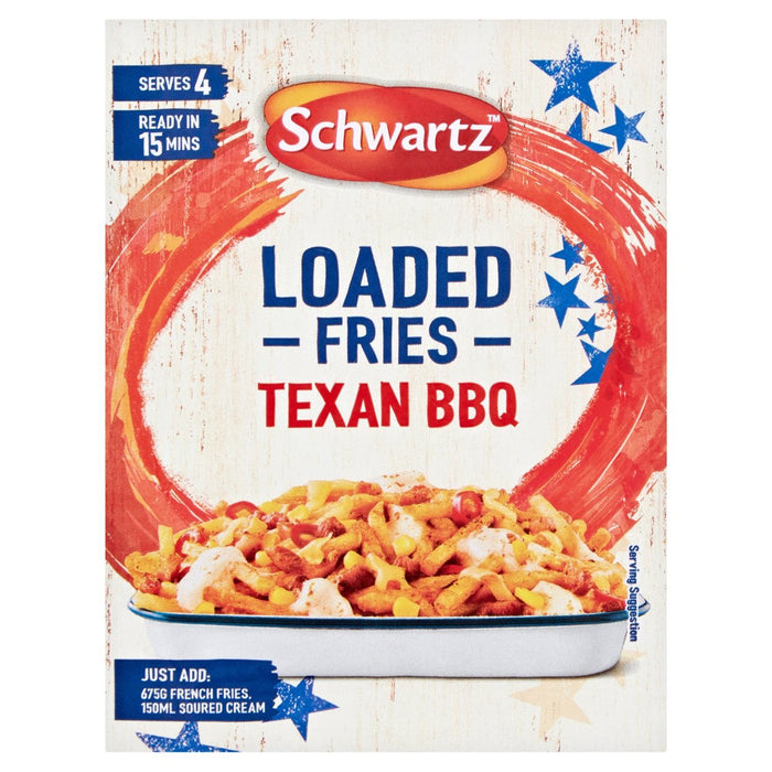 Schwartz Loaded Fries Texan BBQ Seasoning 20g