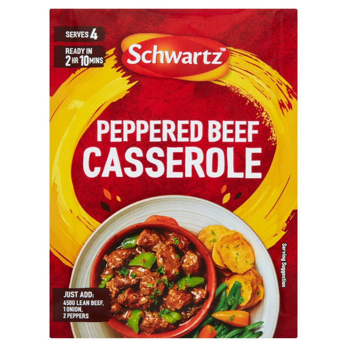 Schwartz Peppered Beef Casserole 40g