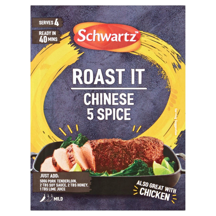 Schwartz Roast It Chinese 5 Spice 25g