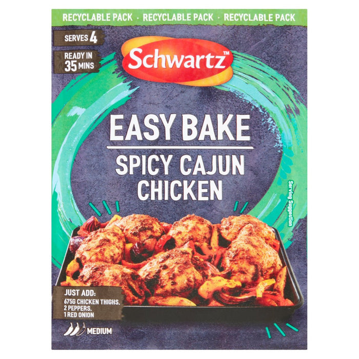 Schwartz Tray Bake Cajun Chicken 30g