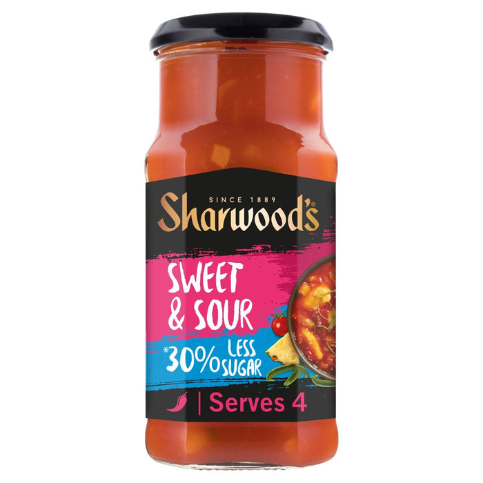 Sharwoods süßer sauer 30% reduzierte Zuckerkochsauce 425g