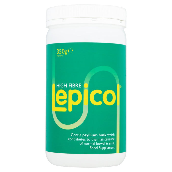 Lepicol High Fiber Psyllium Husk Suplemento intestinal normal en polvo 350 g