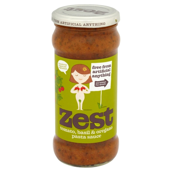 Zest Tomato Basilio y salsa de pasta de orégano 340G