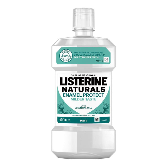 Listerine Naturals Enamelo Proteger enjuague bucal 500ml