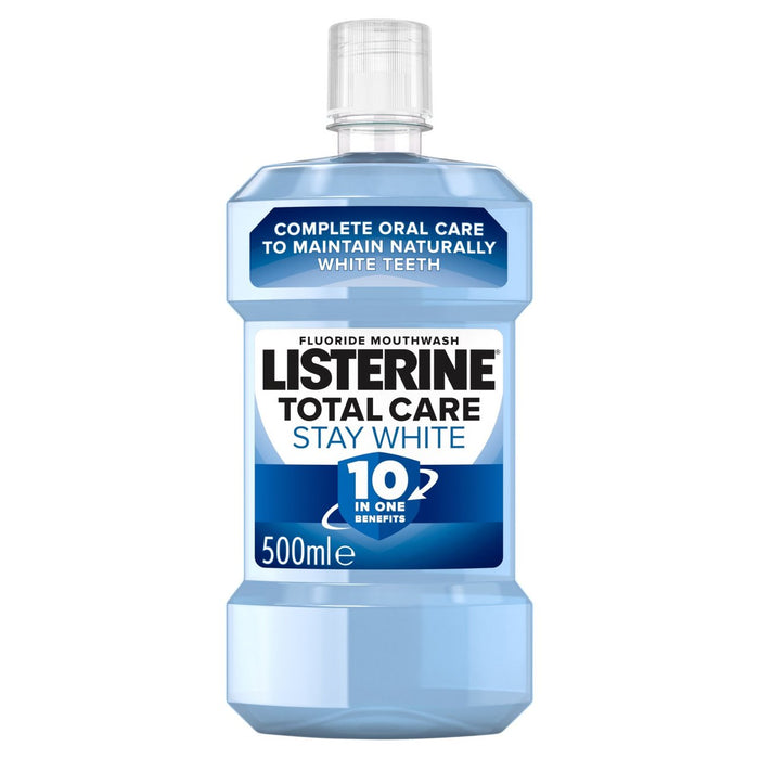 Listerine Total Care Stay White White Buck Washing 500ml