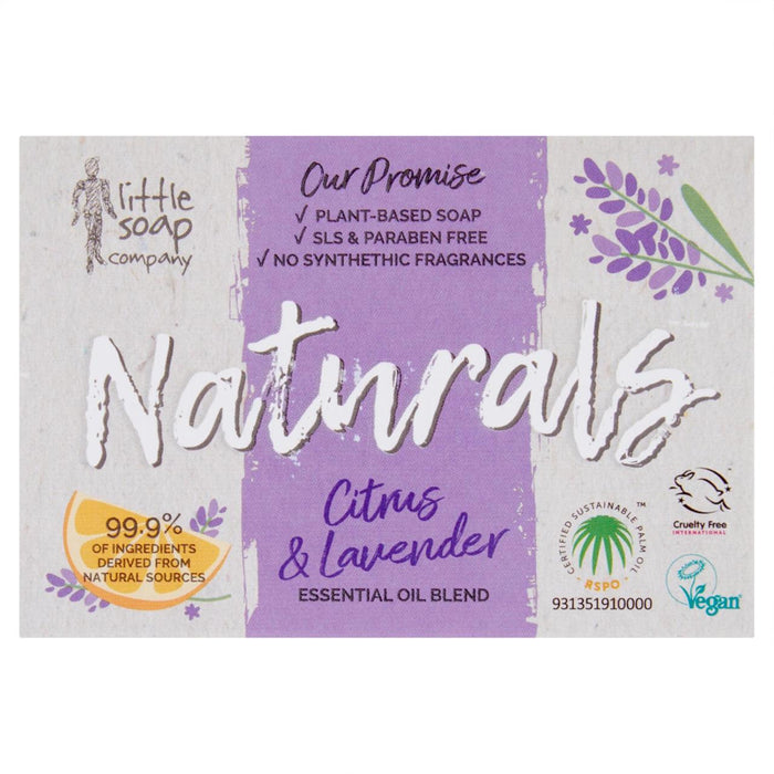 Little Soap Company Naturals Bar Soap Citrus & Lavender 100g