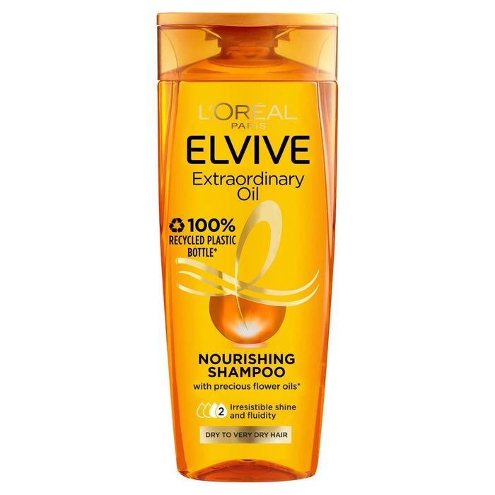 L'Oreal Elvive Außergewöhnliches Öl Shampoo für trockenes Haar 400 ml