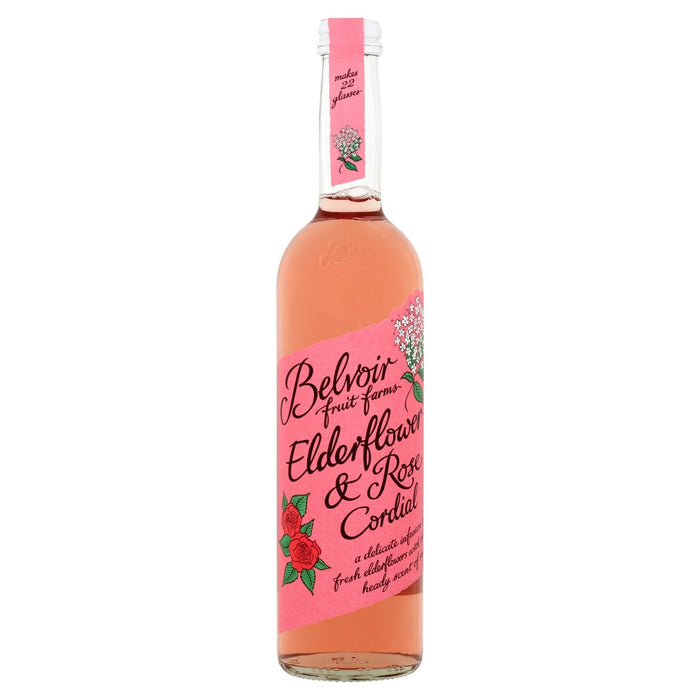 Belvoir Elderflower & Rose Cordial 500ml
