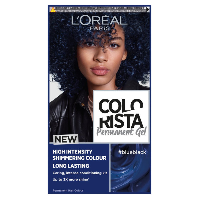 L'Oreal Paris Colorista Blue Black Permanent Gel Hair Dye