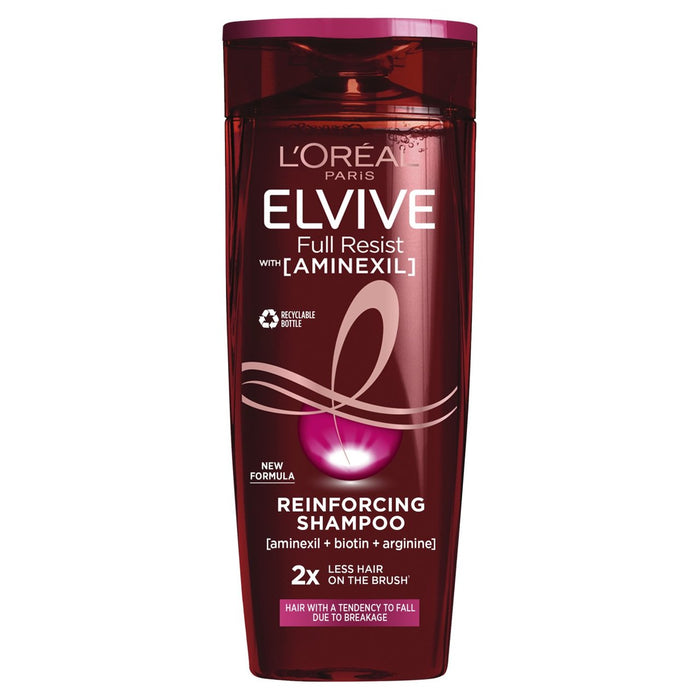 L'Oreal Paris Elvive Full Resist Reinforcing Shampoo With Aminexil 400ml