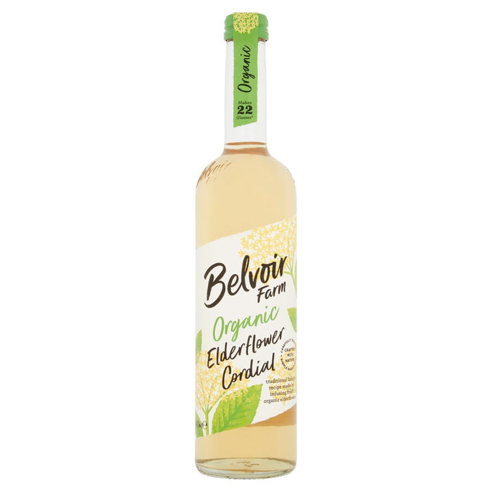 Belvoir Organic Elderflower Cordial 500 ml