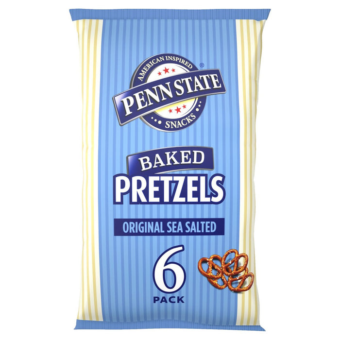 Penn State Pretzels Salted 6 x 22g
