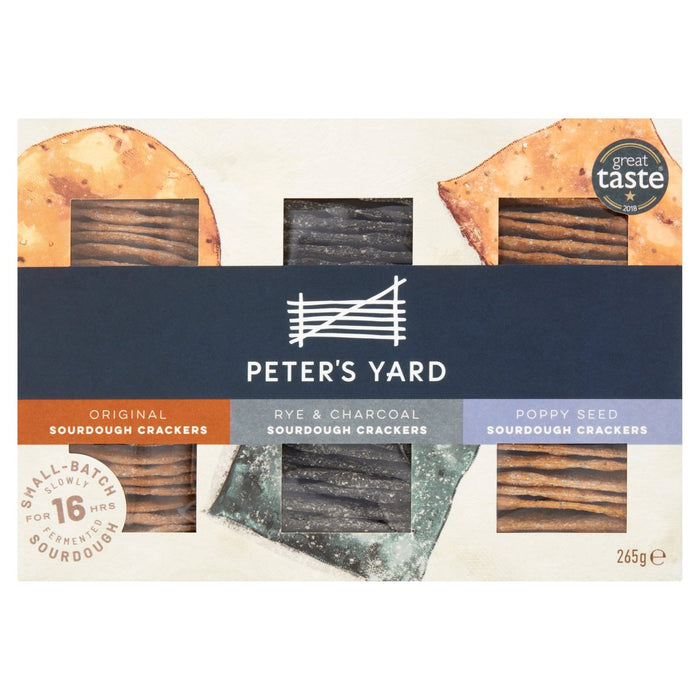 Peter's Yard Sourdough Crackers Selection 265g