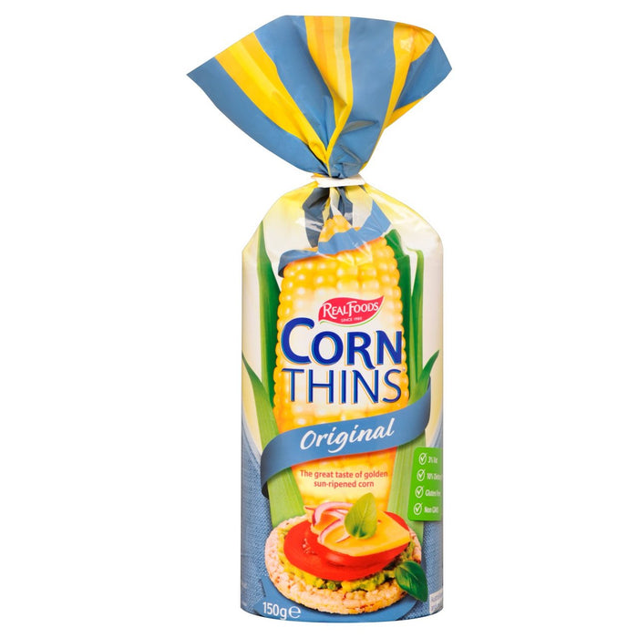 Alimentos reales de maíz para 150 g