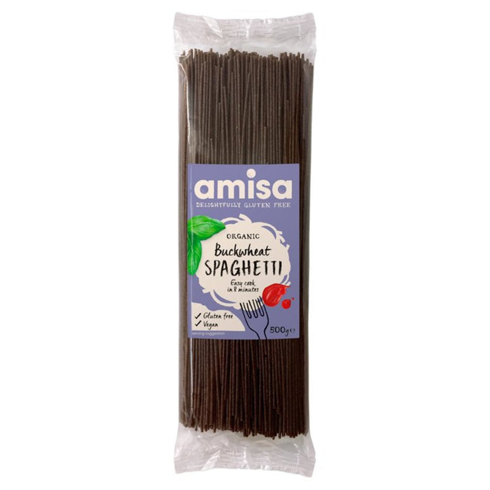 AMISA Bio -Glutenfreie Buchweizen Spaghetti 500g
