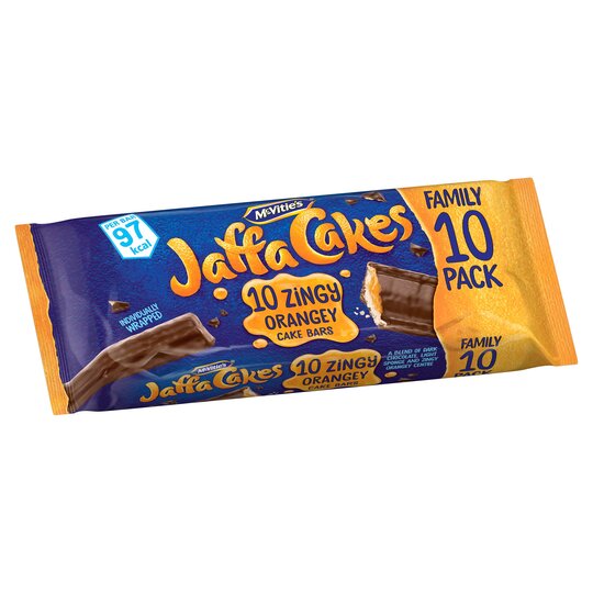 Mcvitie's Jaffa Cake Bars 10 Pack