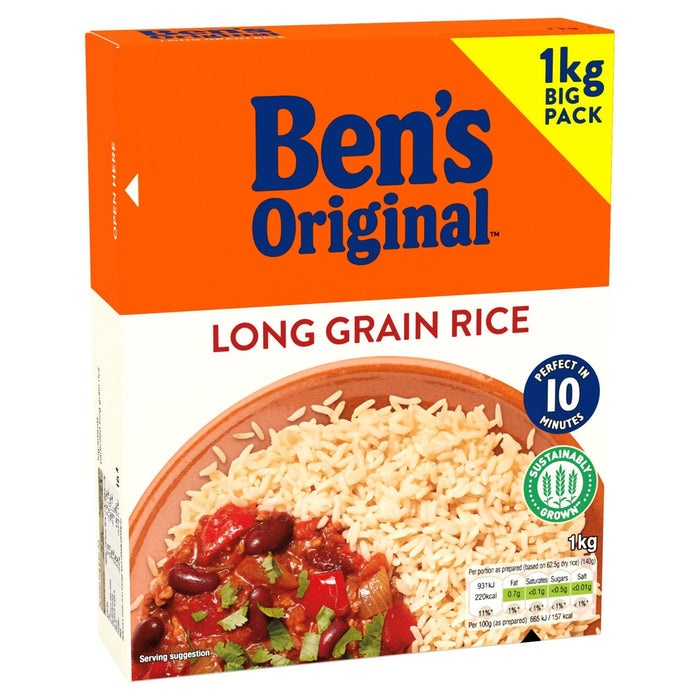 Bens arroz de grano largo original 1 kg