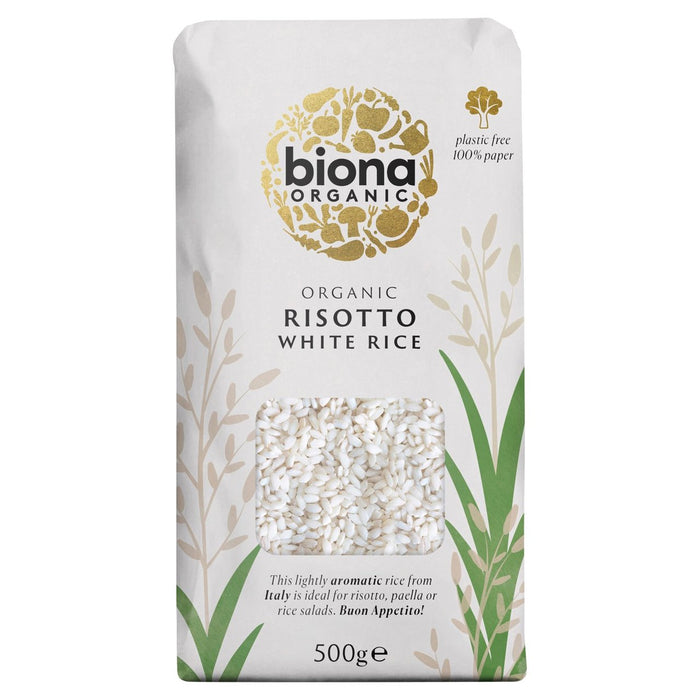 Biona Risotto organique Rice White 500g