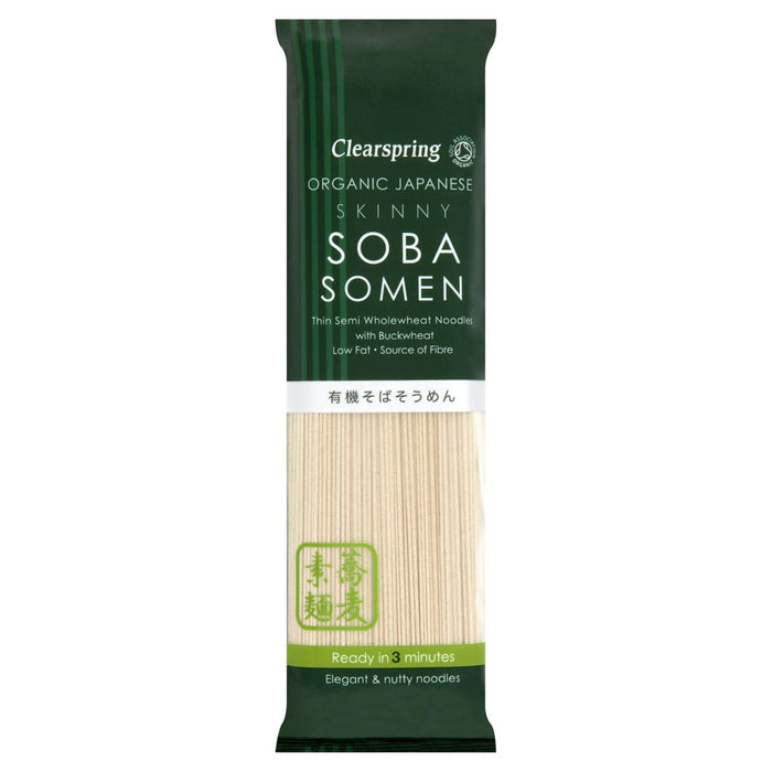 Clearspring Organic Skinny Soba Somen Noodles 200g