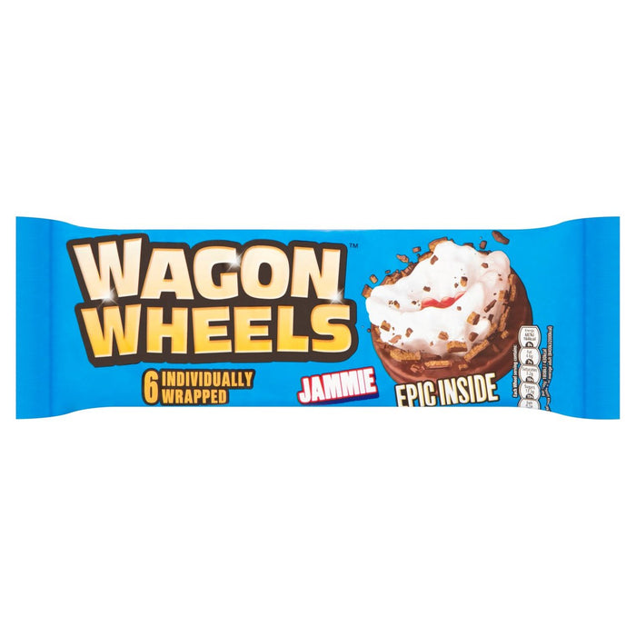 Wagon Wheels Jammie 6 Pack 228,6g