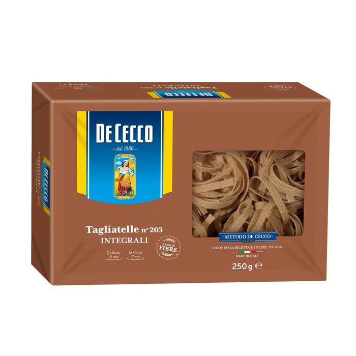 De Cecco Whole Wheat Tagliatelle 250g