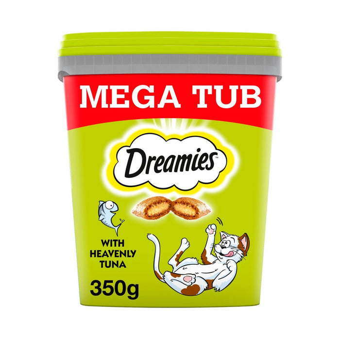 Dreamies Adult 1+ Cat Treats with Tuna Tub 350g