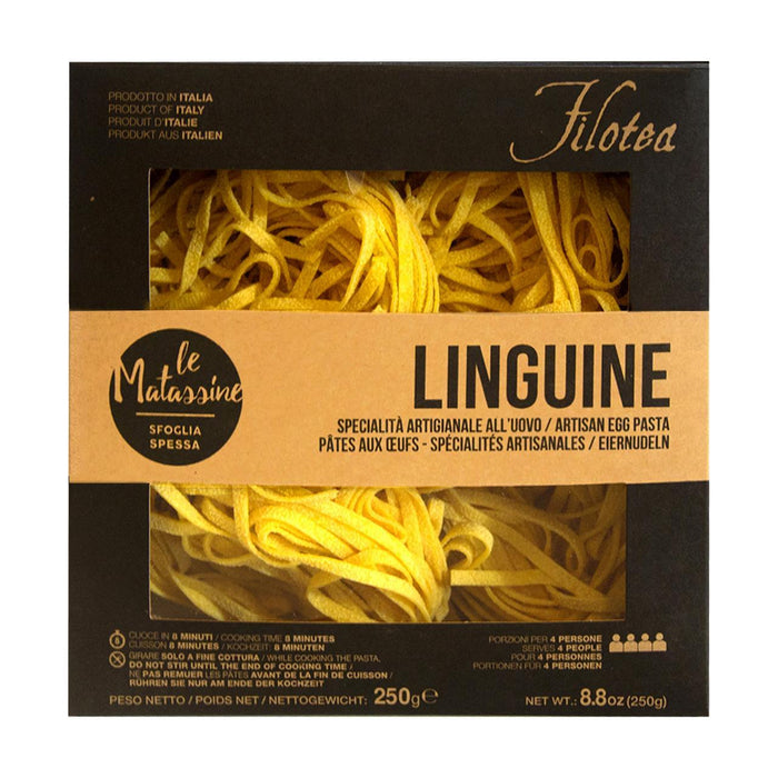 Filotea Le Matassine Linguine Nest Handwerker Ei Pasta 250 g