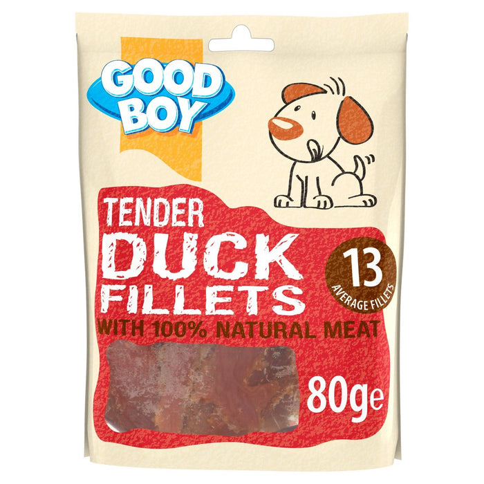 Good Boy Tender Duck Fillet Dog Treats 80g