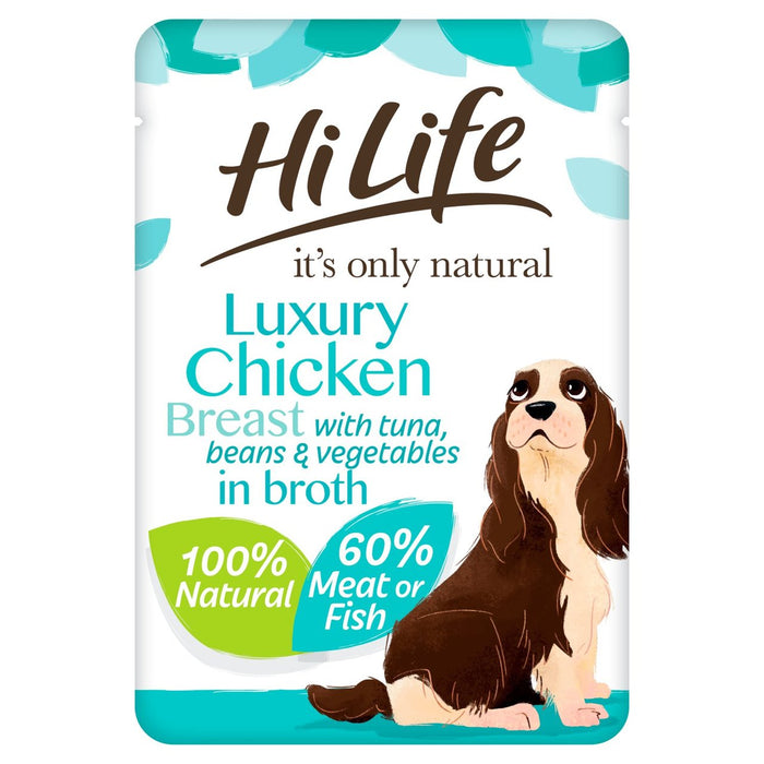 HiLife Its Only Natural Chicken Breast, Tuna & Garden Veg 100g