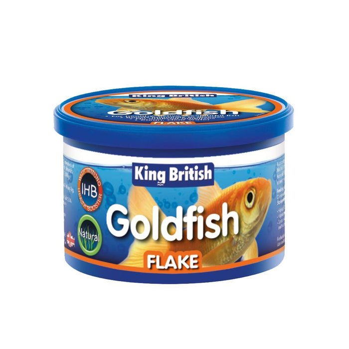 King British Natural Goldfish Flake (with IHB) 28 Gr