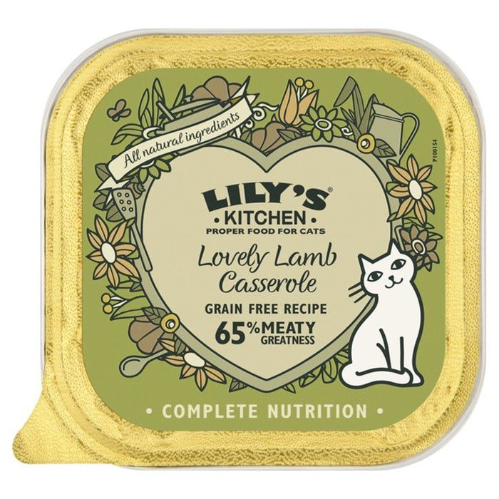 Lily's Kitchen encantadora cazuela de cordero para gatos 85G