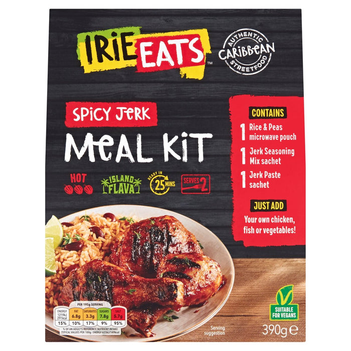 Irie Eats Spicy Jerk Meal Kit 390g