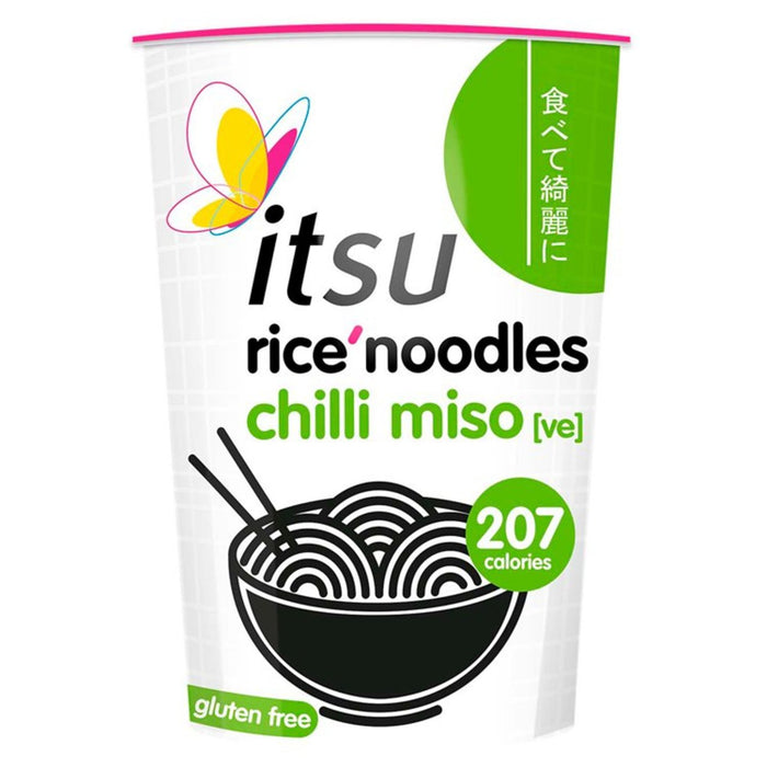 Itsu Chili Miso Rice Noodles Cup 64g