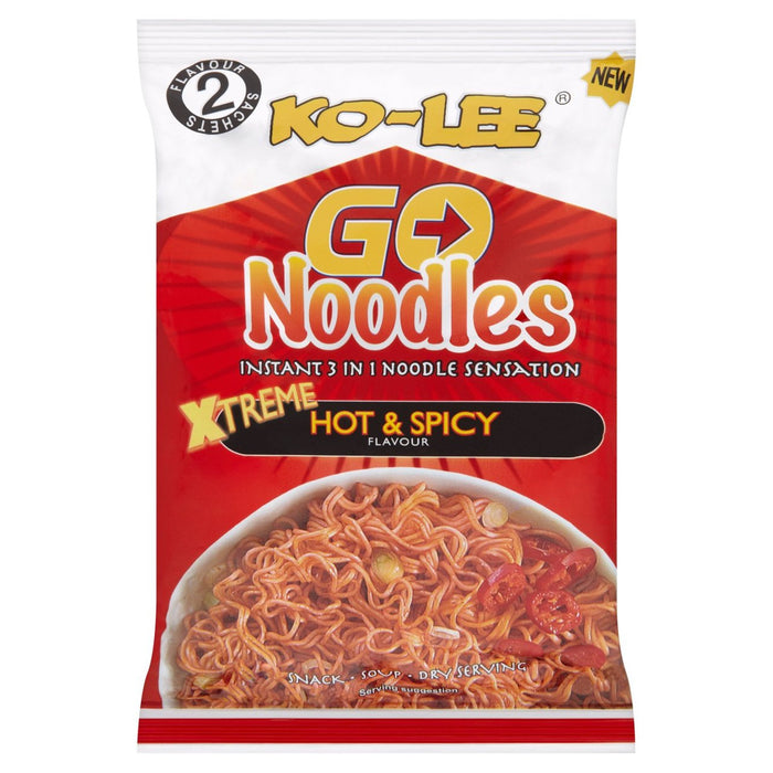 Ko Lee Go Instant Noodles Xtreme Hot & Spicy Flavour 85g
