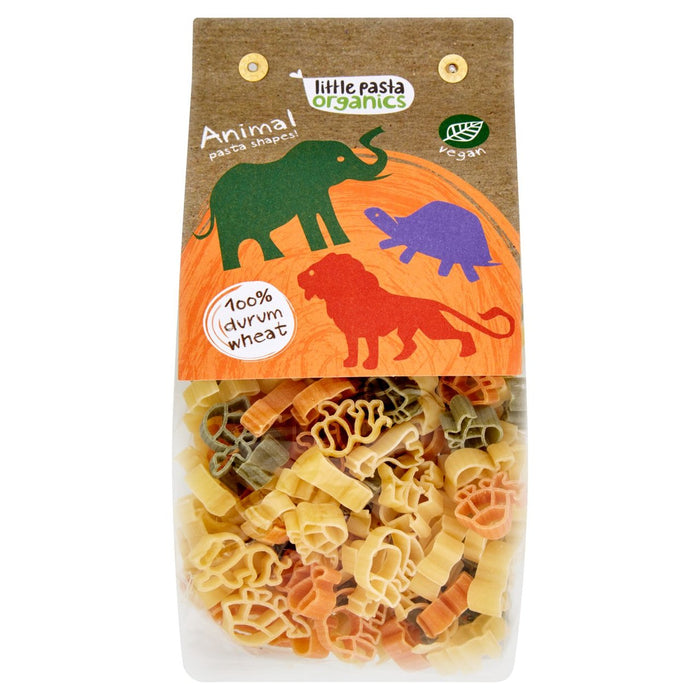 Little Pasta Organics Animal Shaped Pasta Tomato & Spinach 250g