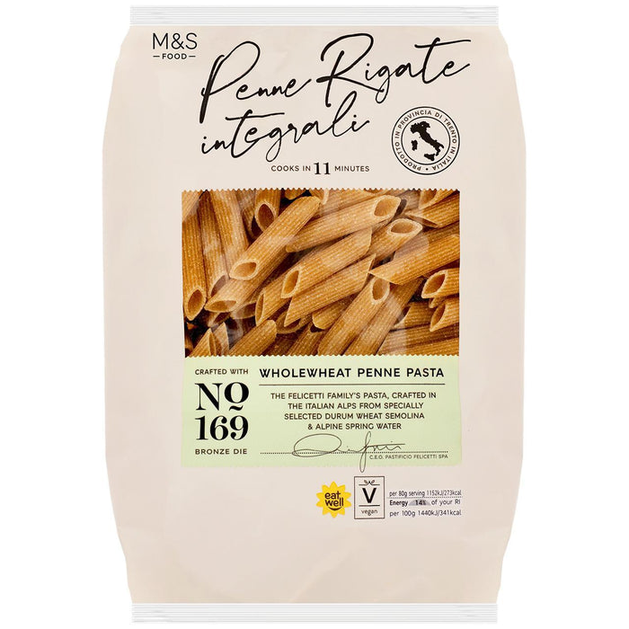 M&S Made in Italy Wholewheat Penne 500g